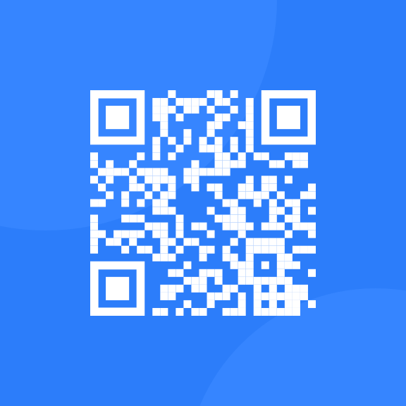 QR code that links to frontendmentor.io